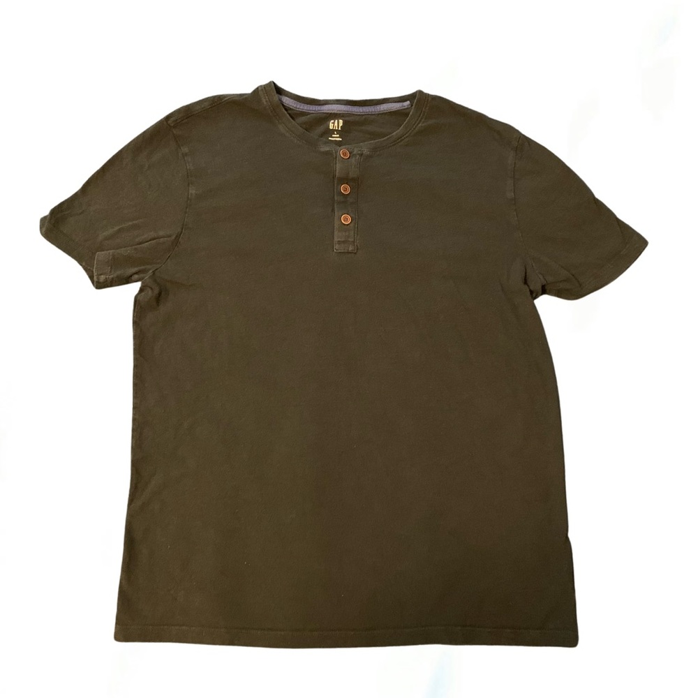 Black Gap, 3 Button Shirt. Size: L.